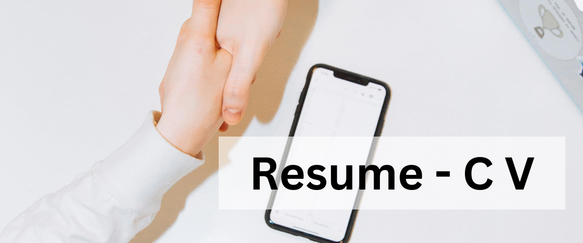 Resume Introduction Image iftequar hussain mirza hcreative.resume cv Is Your Resume or CV Reflect What You Are ?