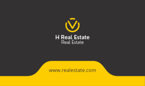 Real Estate business visiting card 