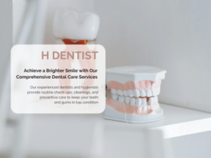 h dentist website created by h creative 